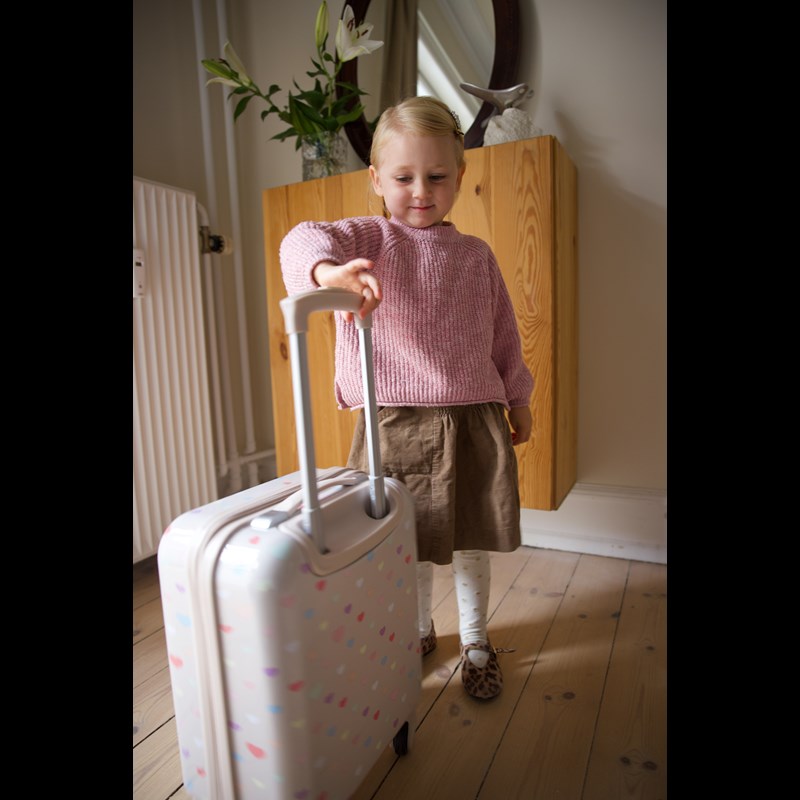 Grow Barnresväska Hearts Beige 7