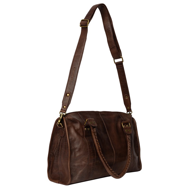 RE:DESIGNED Skuldertaske Miri Big M. Brun 4