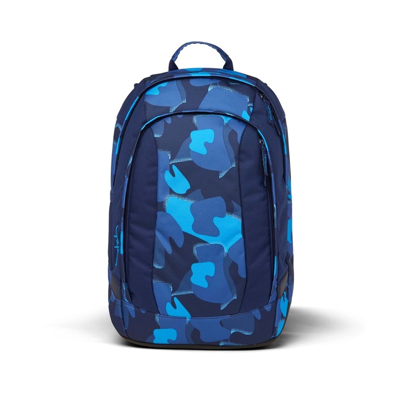 Satch Skoletaske Air Troublemaker Blå camuflage 1