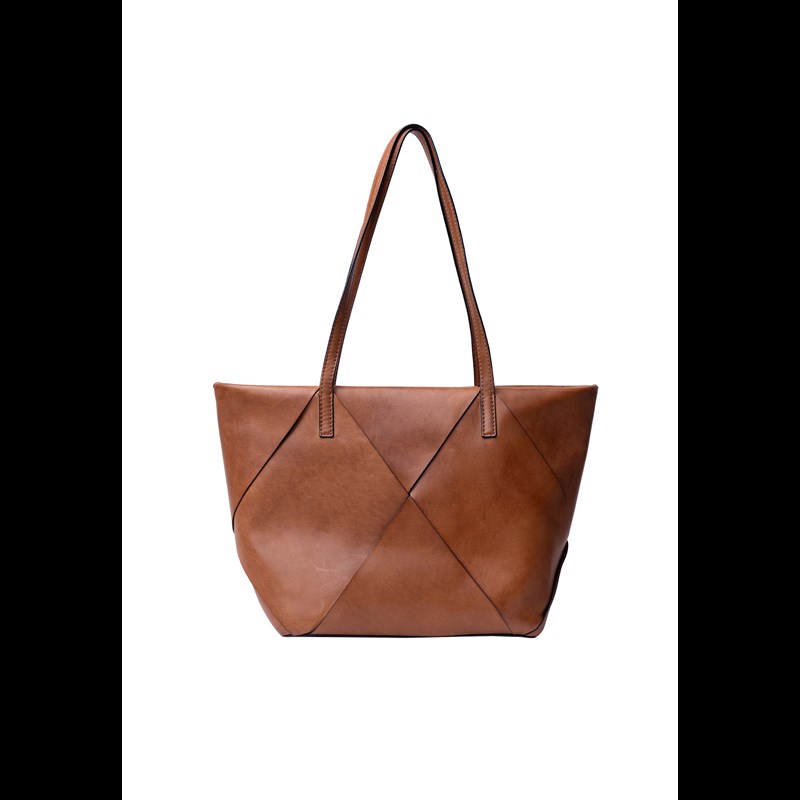 RE:DESIGNED Skuldertaske Olia Big Brun/brun 1