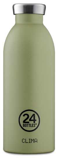 24Bottles Termoflaske Clima Bottle Sage Oliven 1