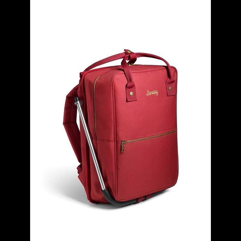 Standley Rygsæk LeanBag m/siddepude Rød 16" 7
