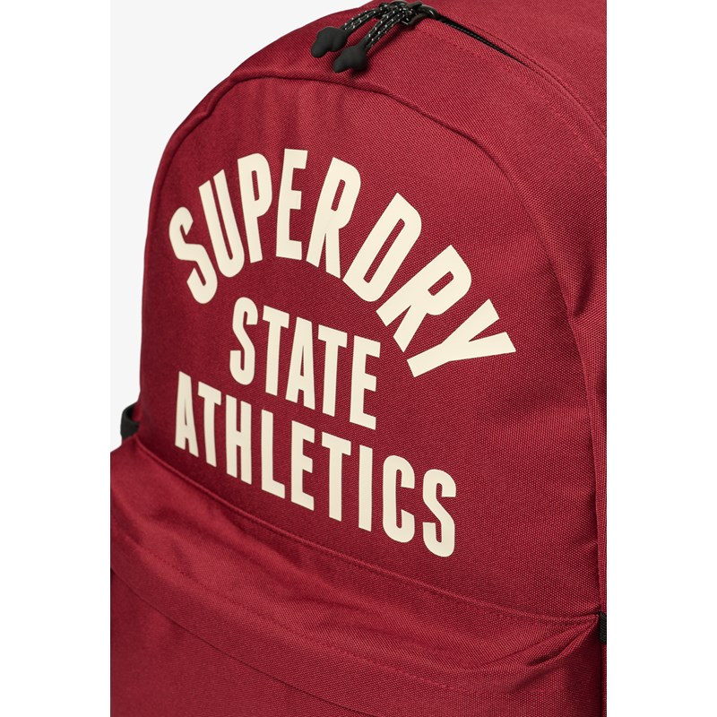 Superdry Ryggsäck Montana Athletic Bordeaux 3