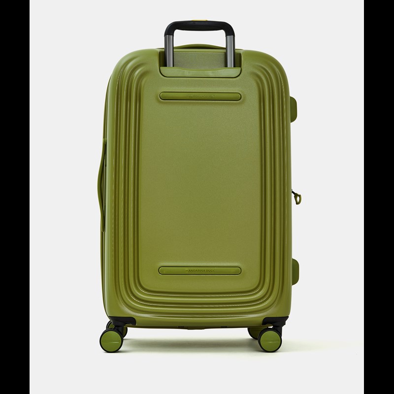 Mandarina Duck Resväska Logoduck + Oliv Grön 69 Cm 3