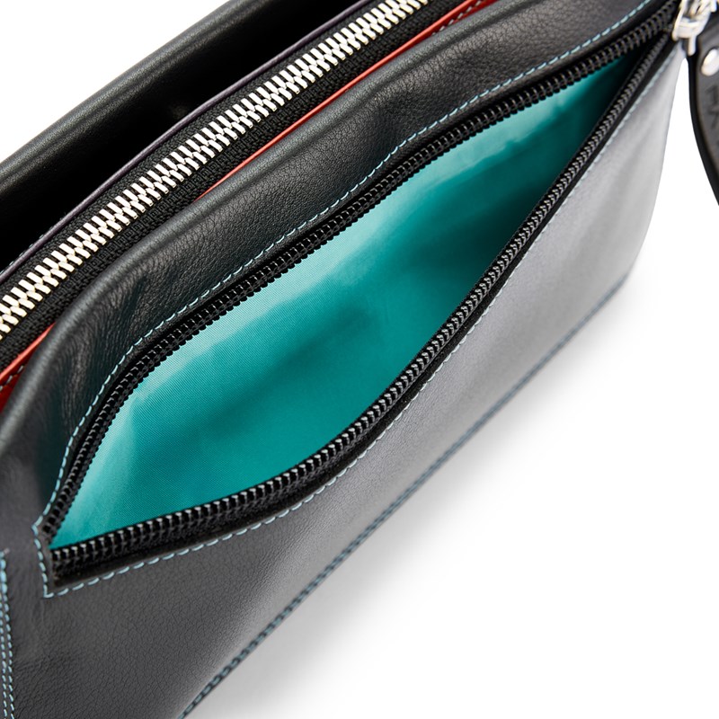 Pia Ries Crossbody Tropical Ovena  Svart 13