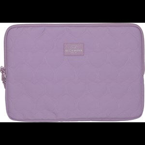 Beckmann Computer Sleeve Padded Hearts 14" Gammel Rosa