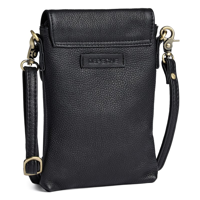Depeche Mobiltaske Sort/ mørk 2