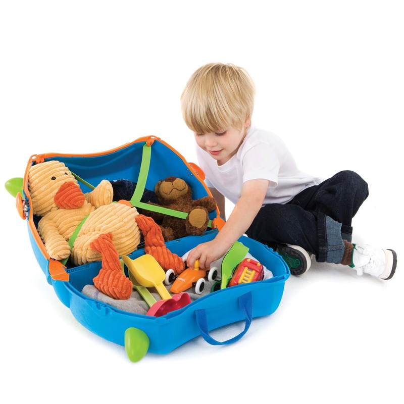 Trunki Børnekuffert med hjul Terrance Blå 4