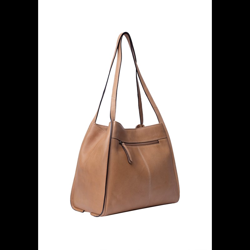 RE:DESIGNED Skuldertaske Nino Camel 6