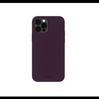Holdit Mobilcover Deep Plum Blomme iPhone 12/12 Pro 1