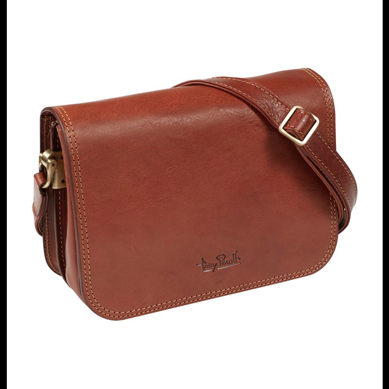 Tony Perotti Skuldertaske M Brun 1
