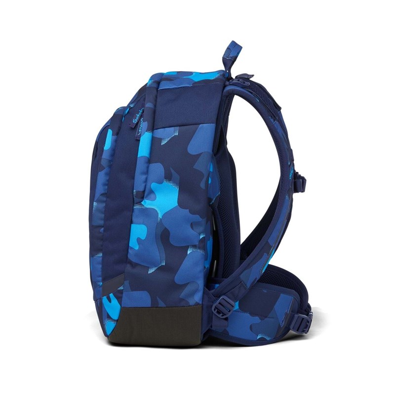 Satch Skoletaske Air Troublemaker Blå camuflage 8