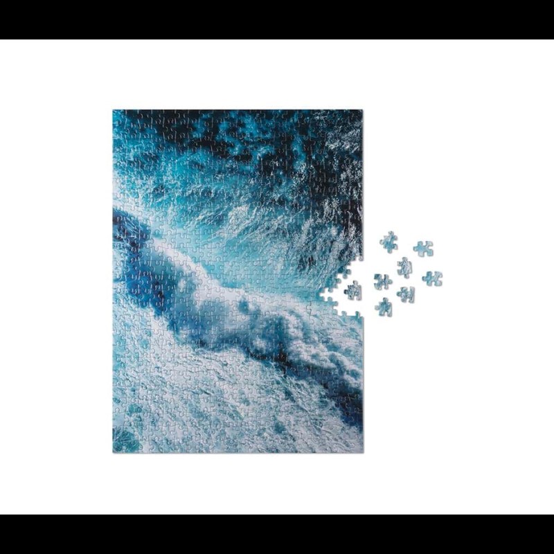 Printworks Pussel Glacier Blå 2