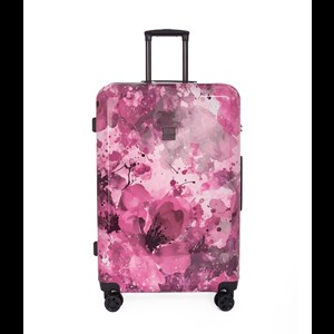 Aries Travel Resväska Seattle 75 Cm Rosa mönstrad