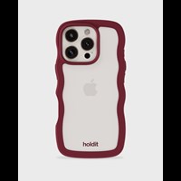 Holdit Mobilfodral Wavy Bordeaux Iphone 16 Pro 1