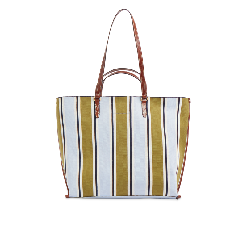 The Bridge Strandväska Luna Oliv 3