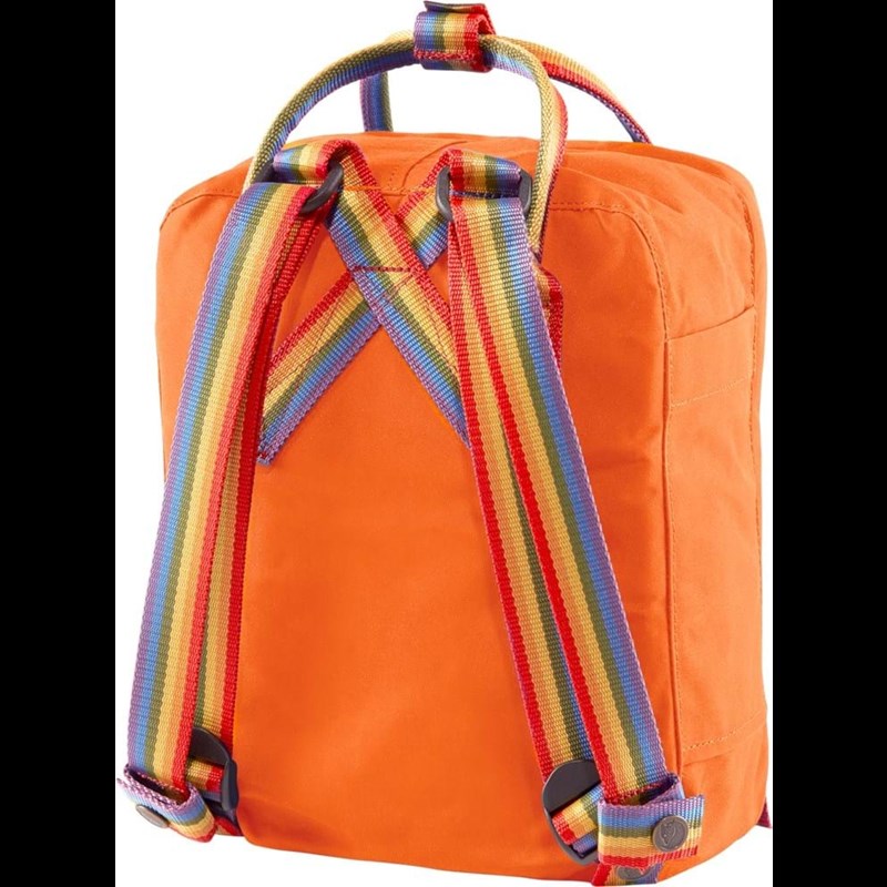 Fjällräven Rygsæk Kånken Rainbow Mini Orange 3