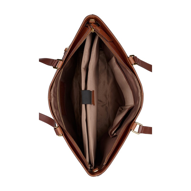 Burkely Datorväska Fine Florence W Konjak/brun 15" 4