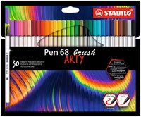 STABILO Tuscher Pen 68 Arty 30-pack Multi