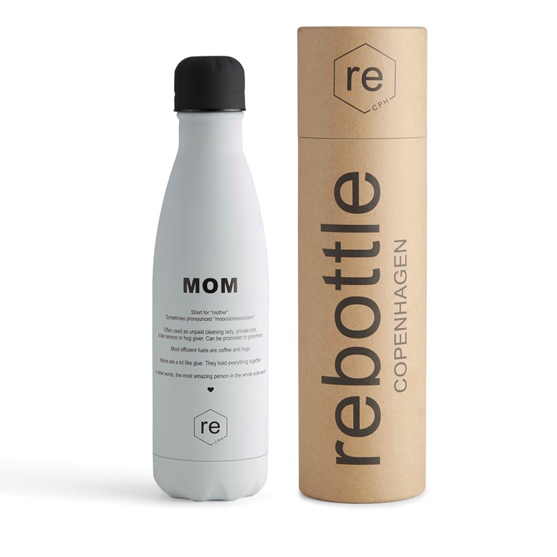 Rebottle Copenhagen Drikkeflaske Mom Hvid 4