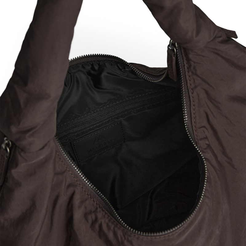 MARKBERG Axelväska TheliaMBG Recycled M. Brun 14" 4