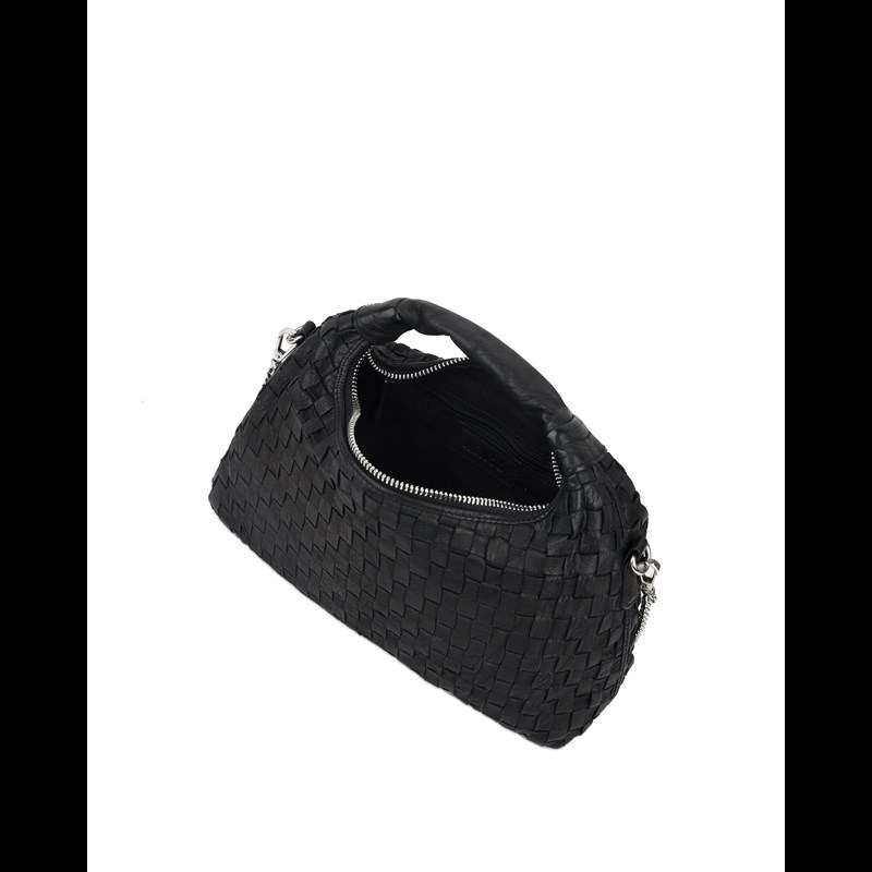 Núnoo Skuldertaske Dandy Braided Sort 3