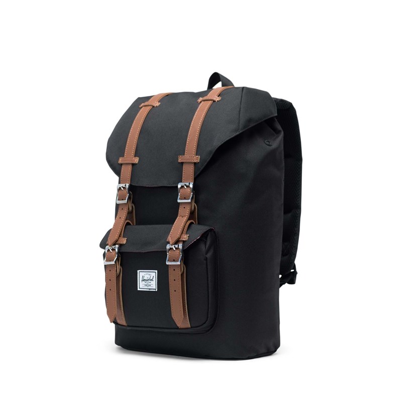 Herschel Rygsæk Little America Mid Sort 2