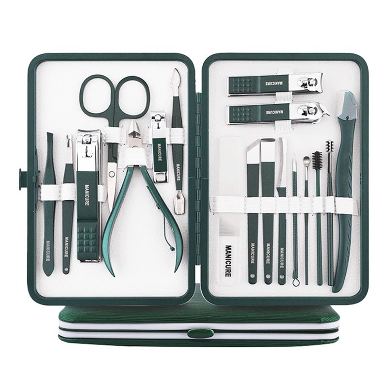 UNIQ Manicure Sæt 18-i-1 Grøn 1