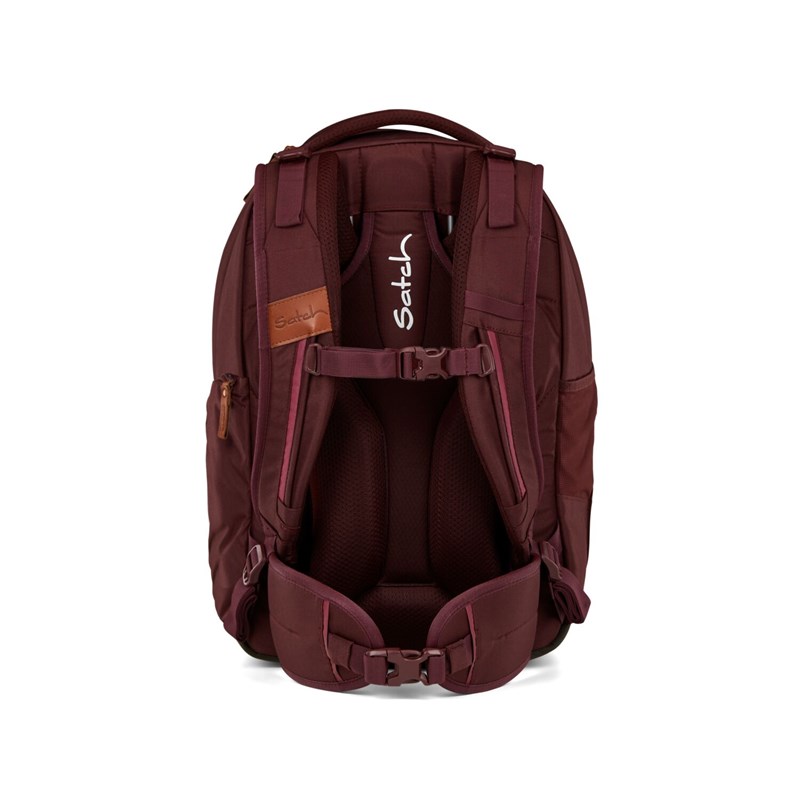 Satch Skoletaske Match Nordic Ruby Bordeaux 5