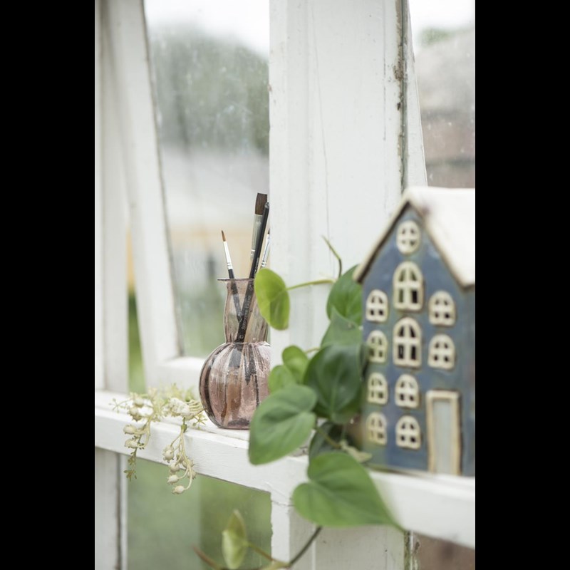 Ib Laursen Ljusstake Hus Nyhavn Blå 4