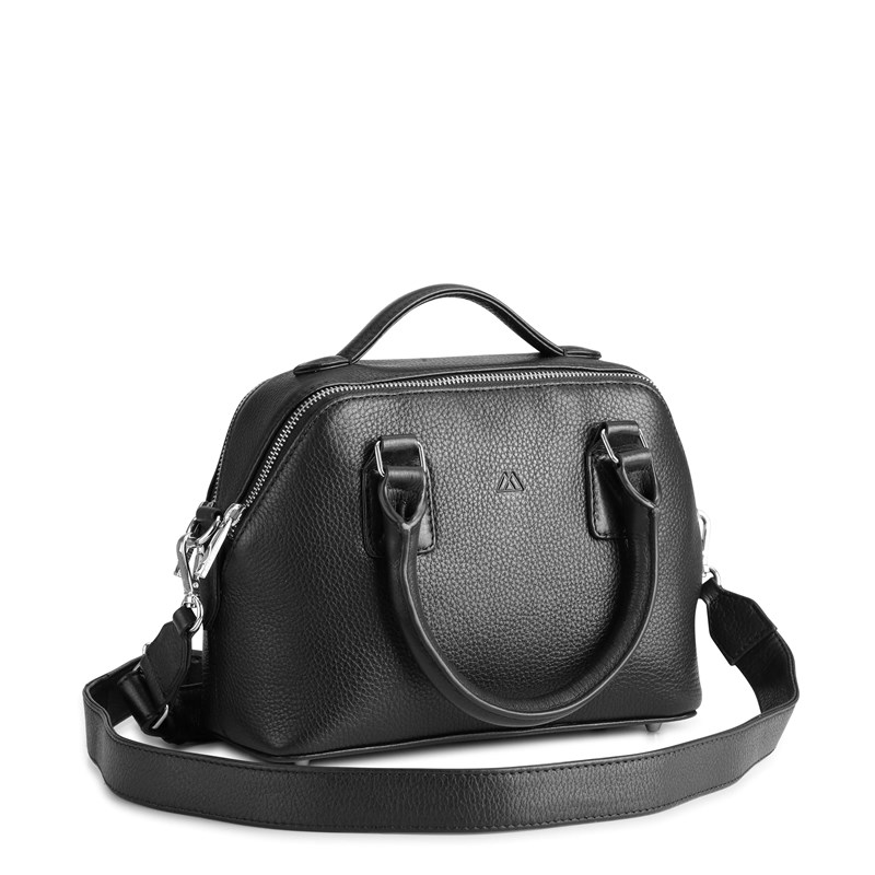 Markberg Håndtaske Evie Small Grain Sort 2