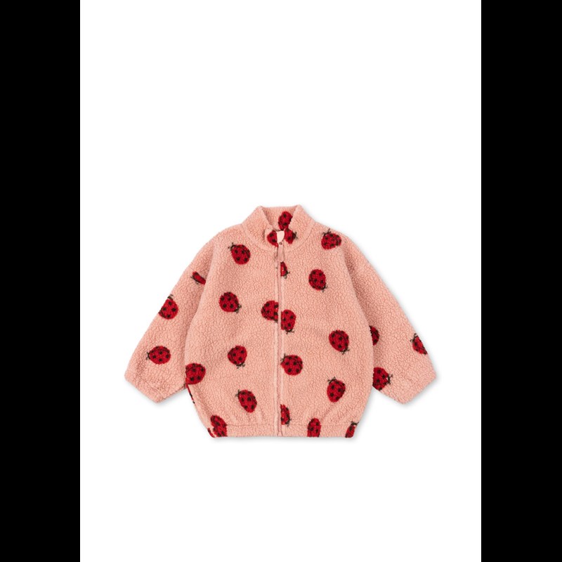 Konges Sløjd Jacka Jody Teddy Ladybug Pink Röd/rosa 18 mdr. 1