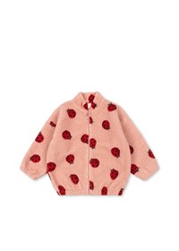 Konges Sløjd Jacka Jody Teddy Ladybug Pink Röd/rosa 18 mdr. 1