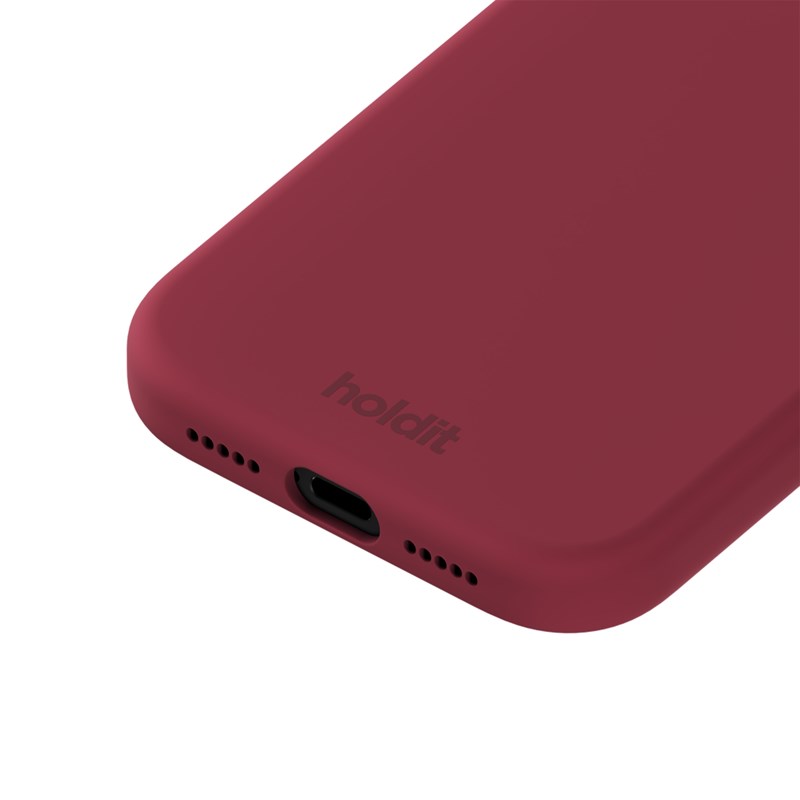Holdit Mobilcover Red Velvet Bordeaux iPhone 17 Pro 3