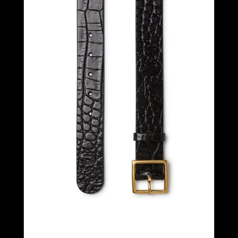 Saddler Læderbælte Lindi Sort 95 Cm 2