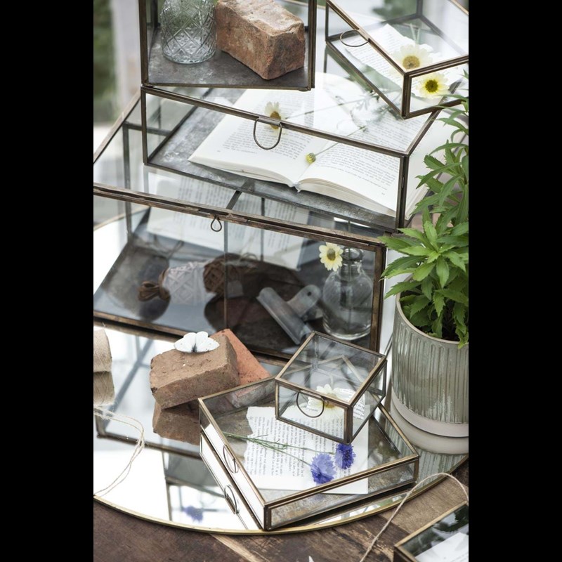 Ib Laursen Glasæske Guld 5