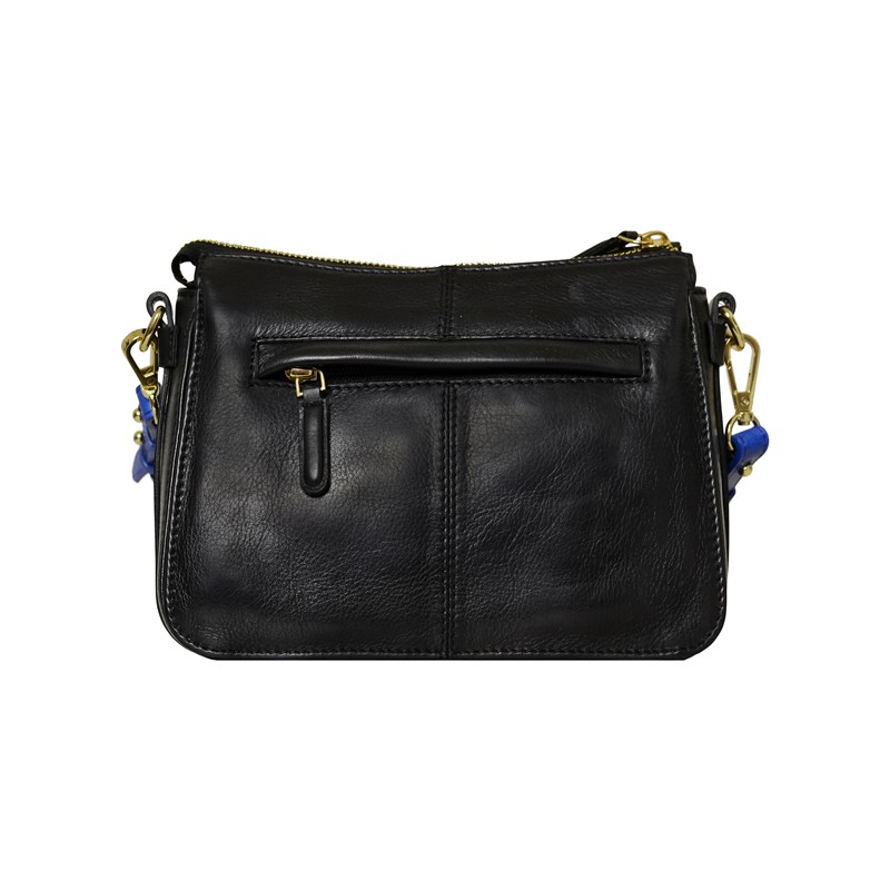 Belsac Crossbody Laki Sort/blå 5