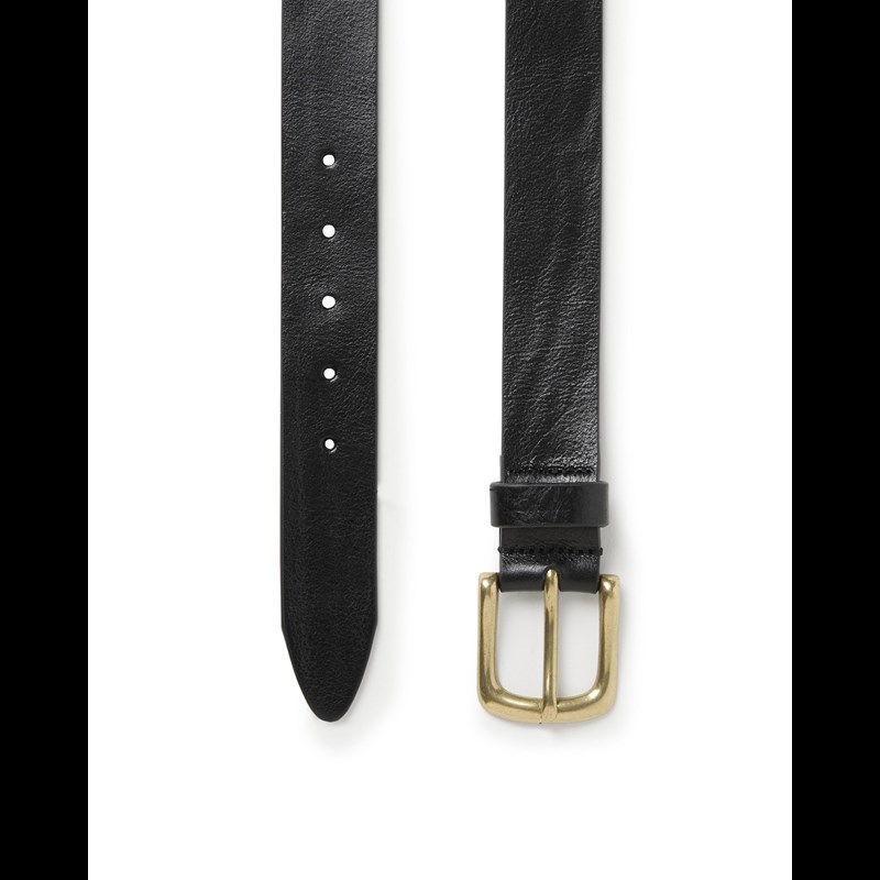 Saddler Læderbælte Axel Sort 85 Cm 2