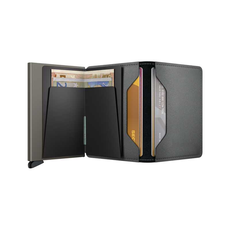 Secrid Slimwallet Svart/grå 2