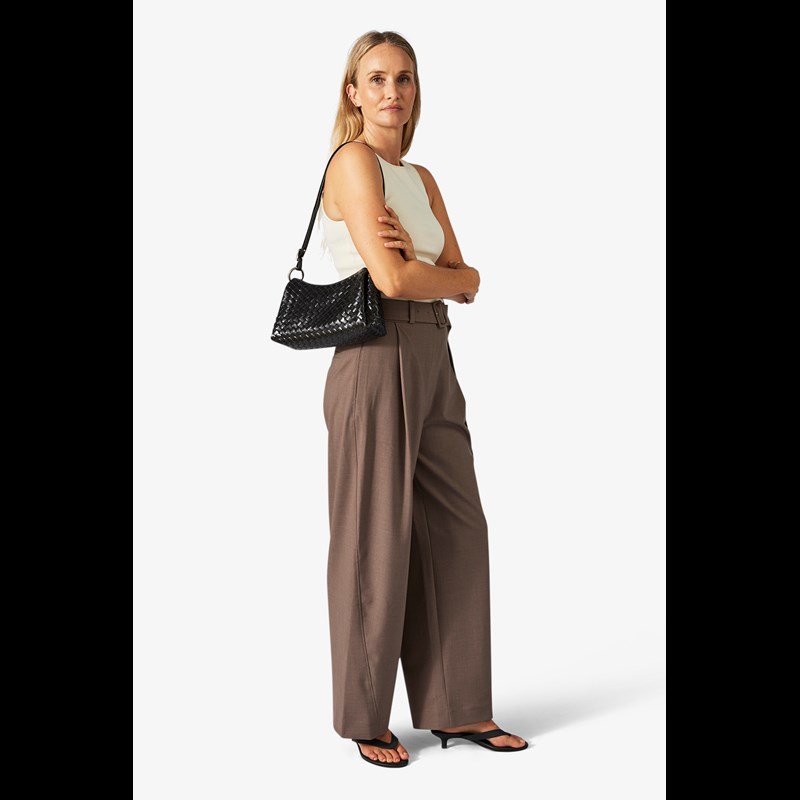 Adax Skuldertaske Eleonora Salerno Sort 2