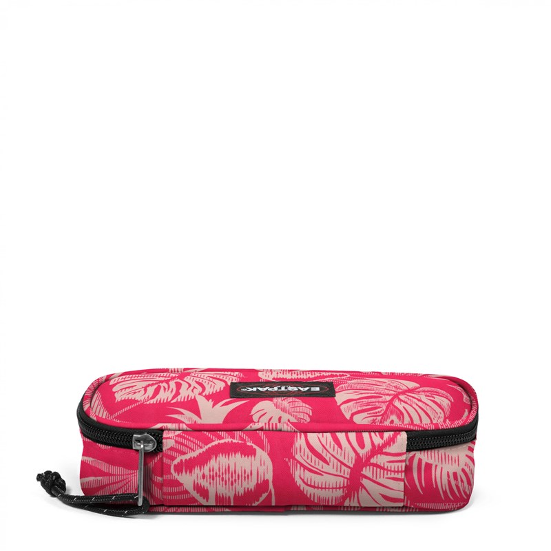 Eastpak Penalhus Oval Single Pink Blomst 2