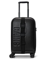 RAINS Resväska Texel Cabin Trolley Svart 55 Cm 1