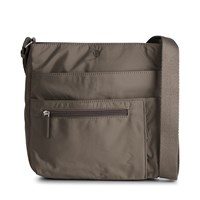 Aura Crossbody Bari Recycled Brun