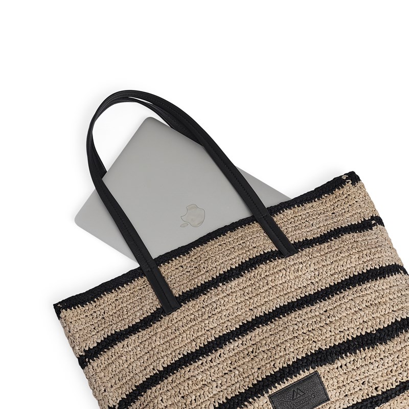 MARKBERG Shopper AvaniMBG  Sand/sort 14" 3