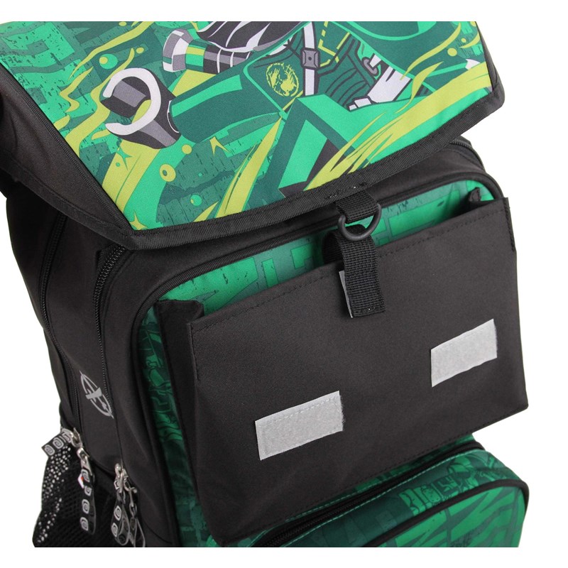 LEGO Bags Skoletaske Maxi Ninjago Grøn mønster 9