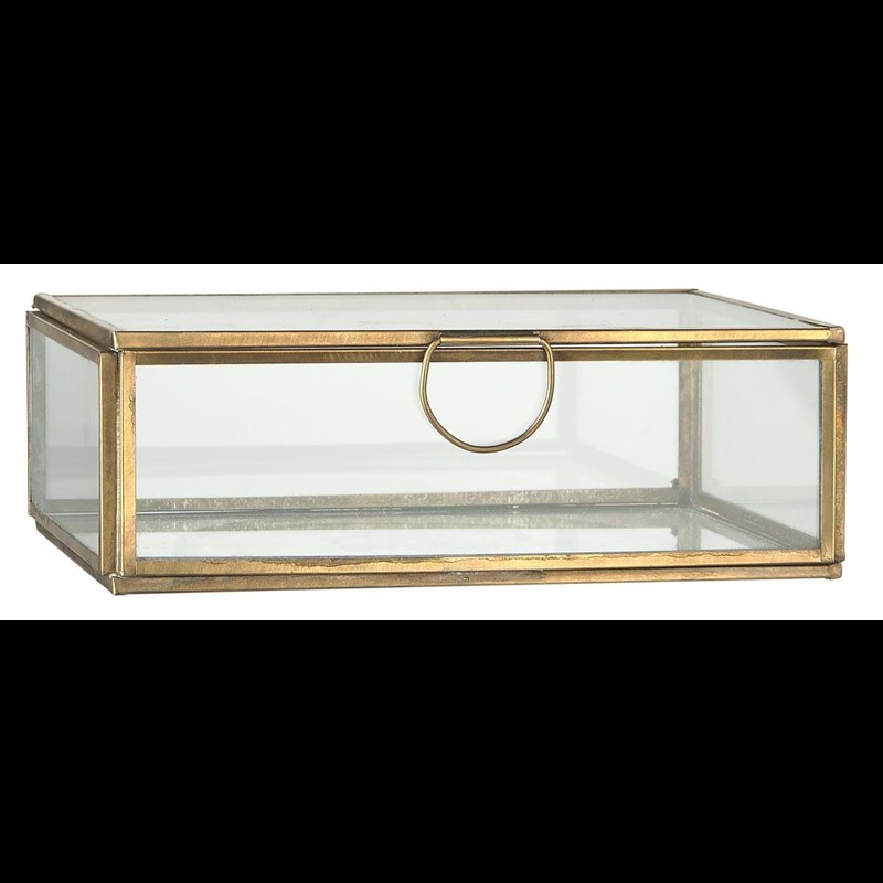 Ib Laursen Glasæske Guld 1