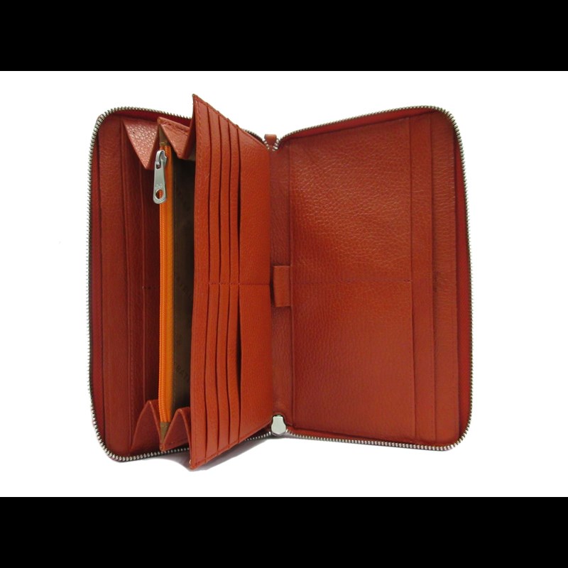 Gigi Fratelli Clutch med lynlås Orange 3