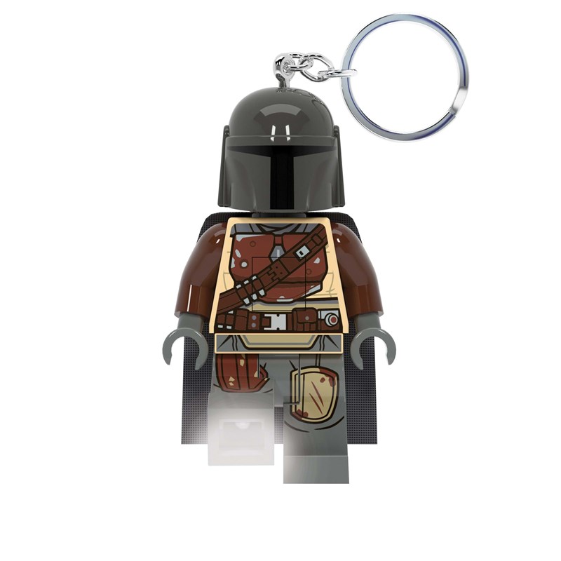 LEGO Bags Nyckelring m/LED ljus Mandalor Svart/Svart 2