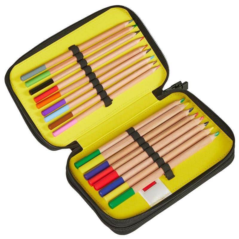 LEGO Bags Penalhus 3-lags Element Master Grå/grøn 5