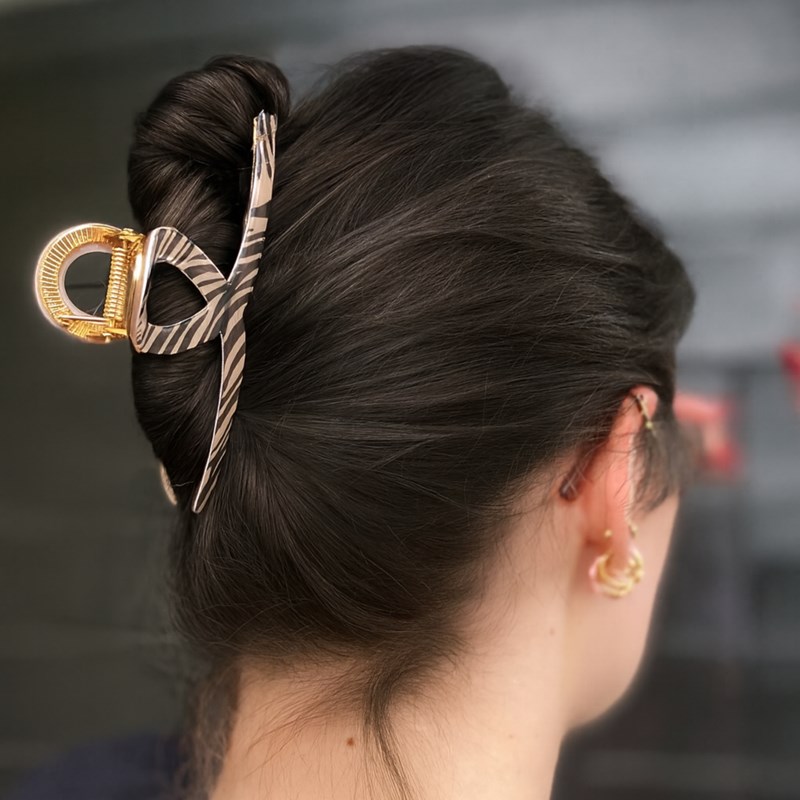 Conmé Hårklämma Rina Sebra 6